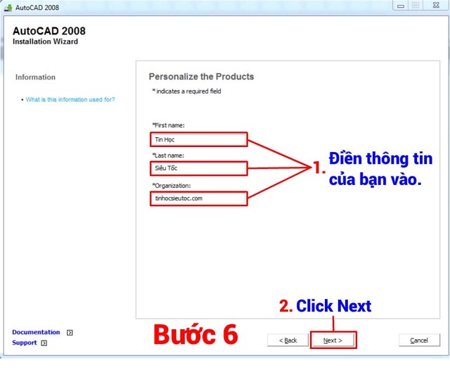 cài đặt Autocad 2008-6