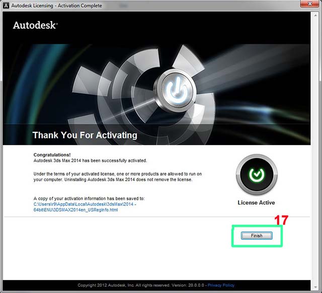 Cài đặt Autodesk 3ds Max 2014-11