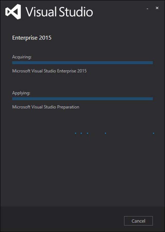 cài đặt Visual Studio 2015-2