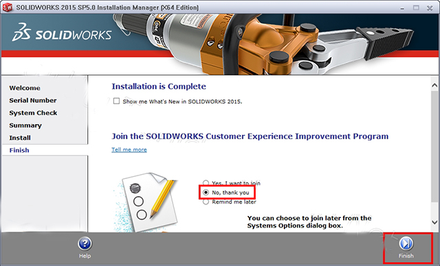 cài đặt Solidworks 2015-6