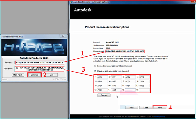 Hướng dẫn kích hoạt Autocad 2011-4