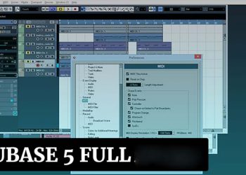 phần mềm Cubase 5