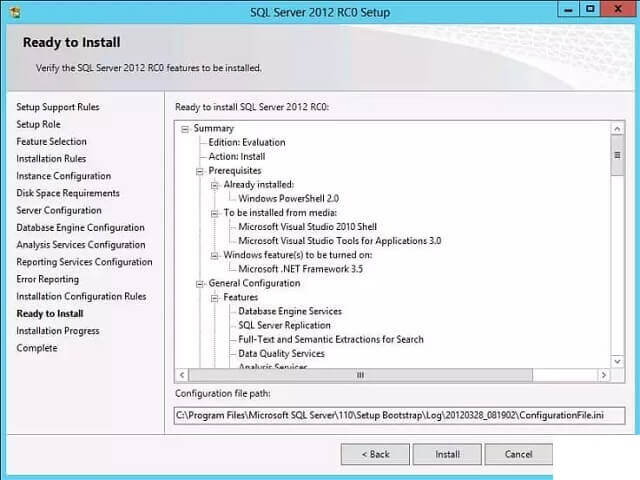 cài đặt SQL Server 2012-7