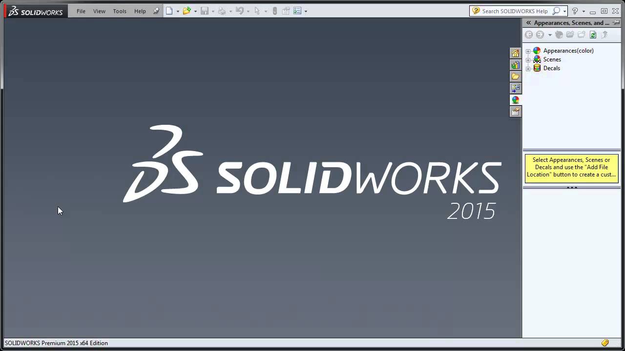 Thông tin tổng quan về Solidworks 2015