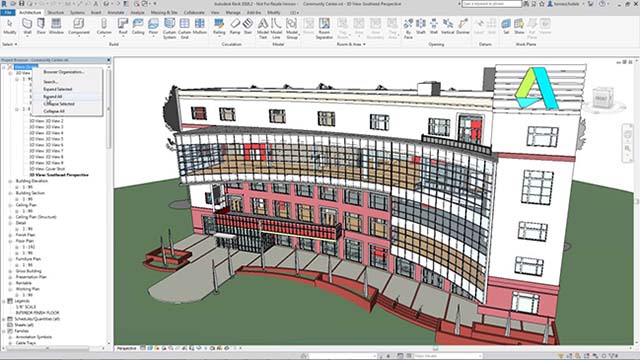 Tính năng phần mềm Revit 2017