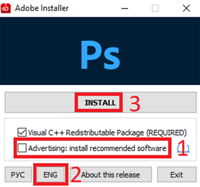 Cách cài Adobe Photoshop 2021 bước 4