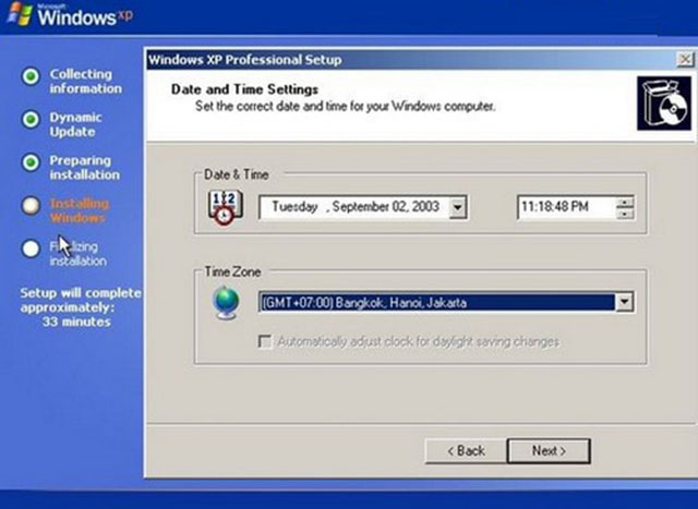 Cách cài Windows XP SP3-14