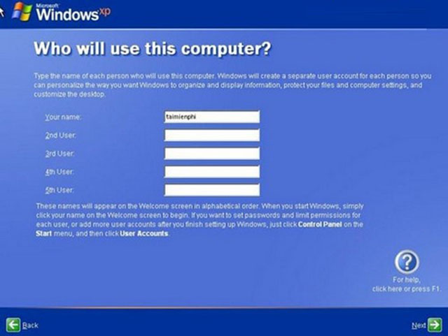 Cách cài Windows XP SP3-19