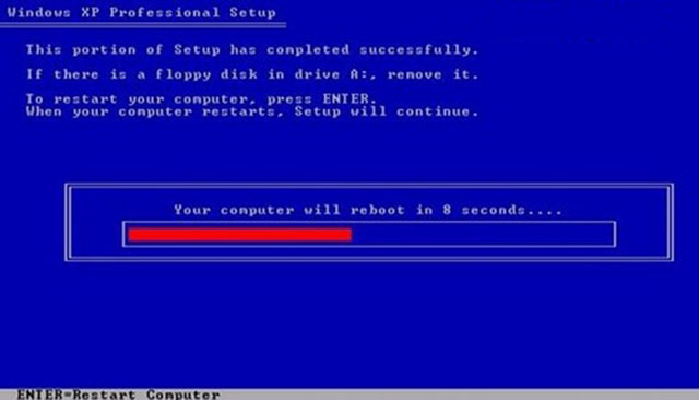 Cách cài Windows XP SP3-8