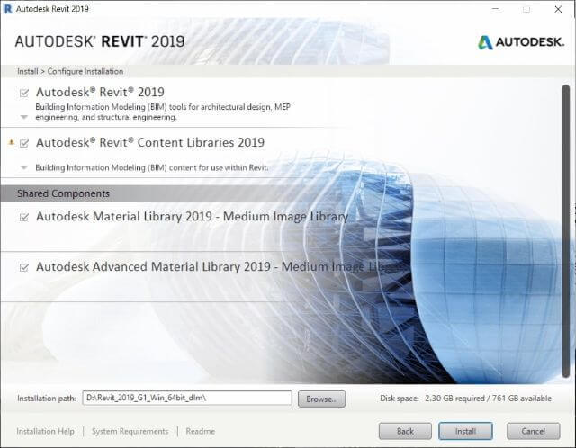 cài đặt Revit 2021 bước 4