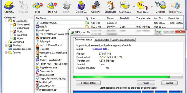 download video từ trang web bất kỳ bằng IDM