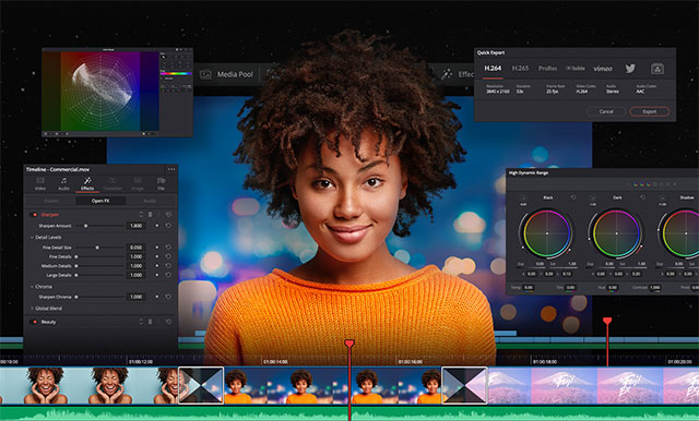 Phần mềm DaVinci Resolve