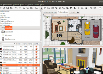 Phần mềm thiết kế nhà ở Sweet Home 3D