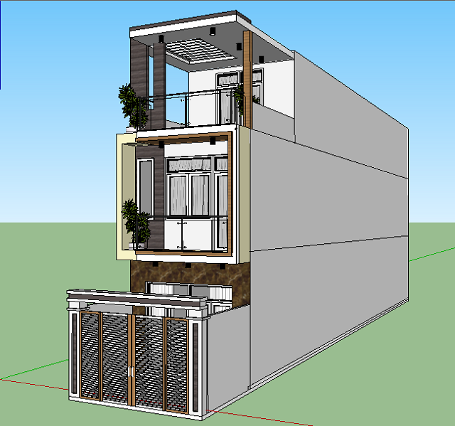 Phần mềm thiết kế nhà ở Sketchup