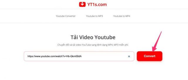 Tải nhạc YouTube với YT1s.com