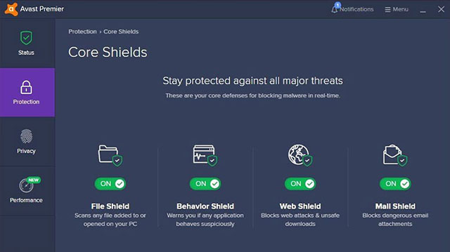 Tính năng của Avast Internet Security