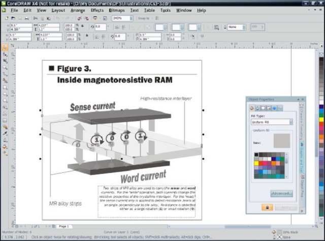 Tính năng nổi bật của CorelDRAW Graphics Suite X4