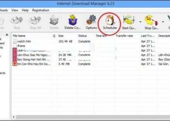 Tăng tốc Internet Download Manager 1