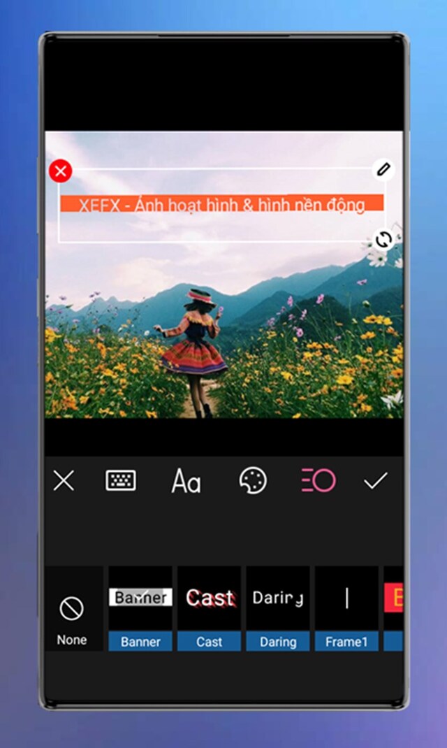 Phần mềm chỉnh sửa, ghép chữ vào ảnh XEFX