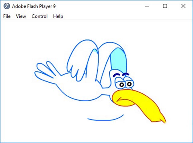 Cách đọc file swf Adobe Flash Player 7