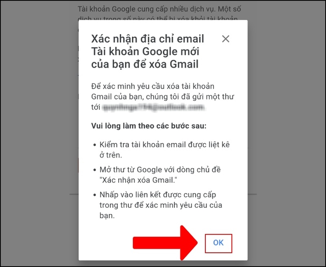 Cách xóa tài khoản Gmail trên điện thoại bước 6