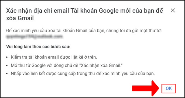 Cách xóa tài khoản Gmail trên máy tính bước 4