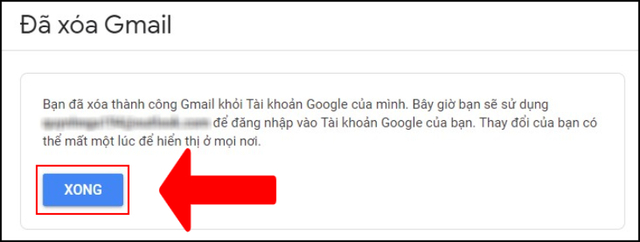 Cách xóa tài khoản Gmail trên máy tính bước 7