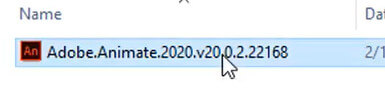 cài đặt Adobe Animate 2021 bước 1-2