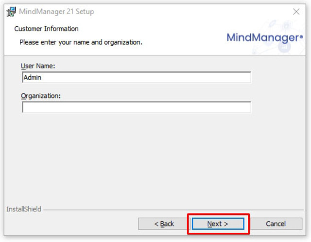 Cài đặt Mindjet MindManager 2021 bước 6