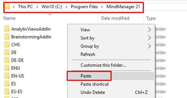 Cách crack Mindjet MindManager 2021 bước 4