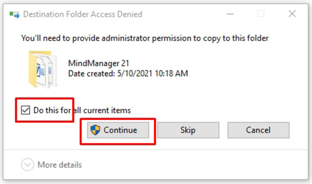 Cách crack Mindjet MindManager 2021 bước 5