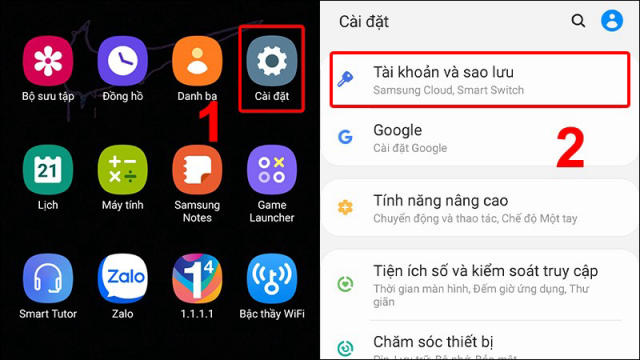 Cách đăng xuất tài khoản Google trên điện thoại Android 1