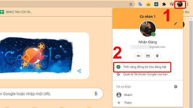 Cách đăng xuất tài khoản Google trên máy tính 4