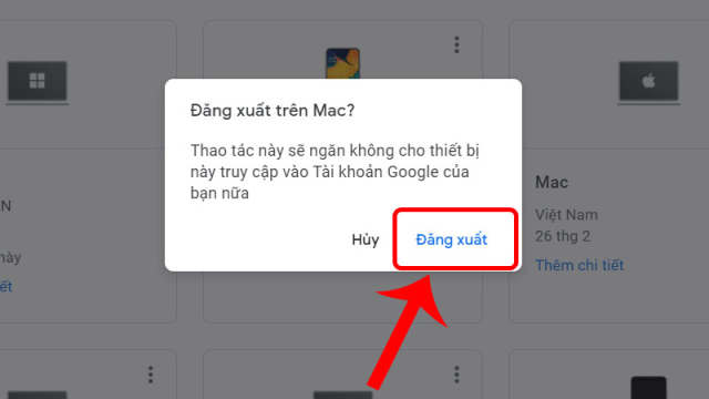 Cách đăng xuất tài khoản Google từ xa 4