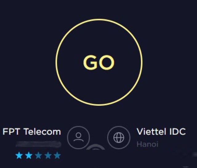 Kiểm tra tốc độ mạng Speedtest bước 1