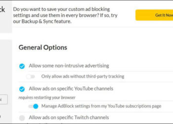 Phần mềm chặn quảng cáo AdBlock