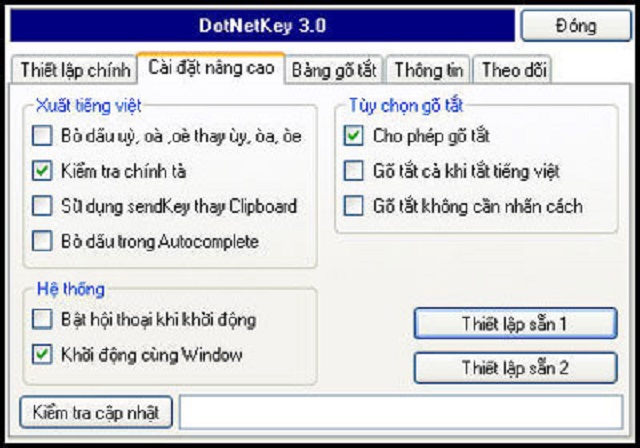 Bộ gõ DotNetKey