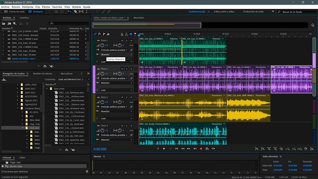 Phần mềm tạo beat nhạc từ bài hát Adobe Audition