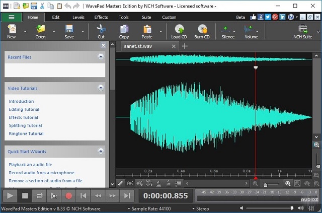 Phần mềm WavePad