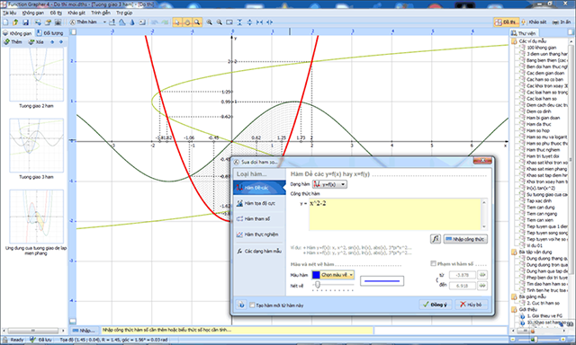 Phần mềm Function Grapher