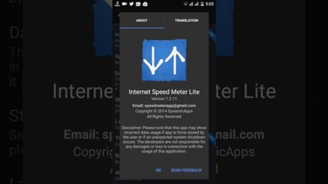 Internet Speed Meter Lite