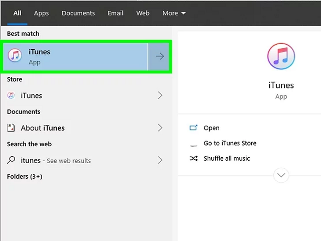 Thực hiện chuyển bài hát sang iTunes 2