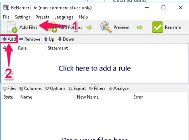 Phần mềm Renamer Lite 1