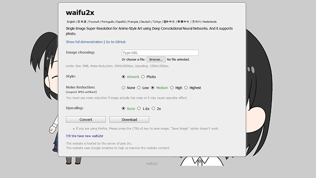 Waifu2x.udp.jp