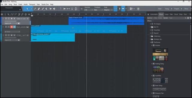 Phần mềm tạo nhạc điện tử Presonus Studio One