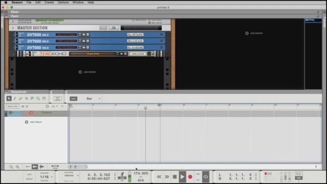 Phần mềm tạo nhạc điện tử PropellerHead Reason