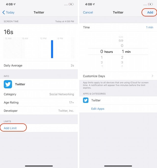  Screen Time của iOS 3