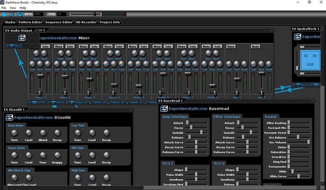 Phần mềm tạo nhạc điện tử Studio Darkwave