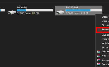 Cách đặt mật khẩu cho USB không cần phần mềm 1