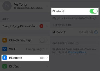 Cách kết nối tai nghe bluetooth với Iphone